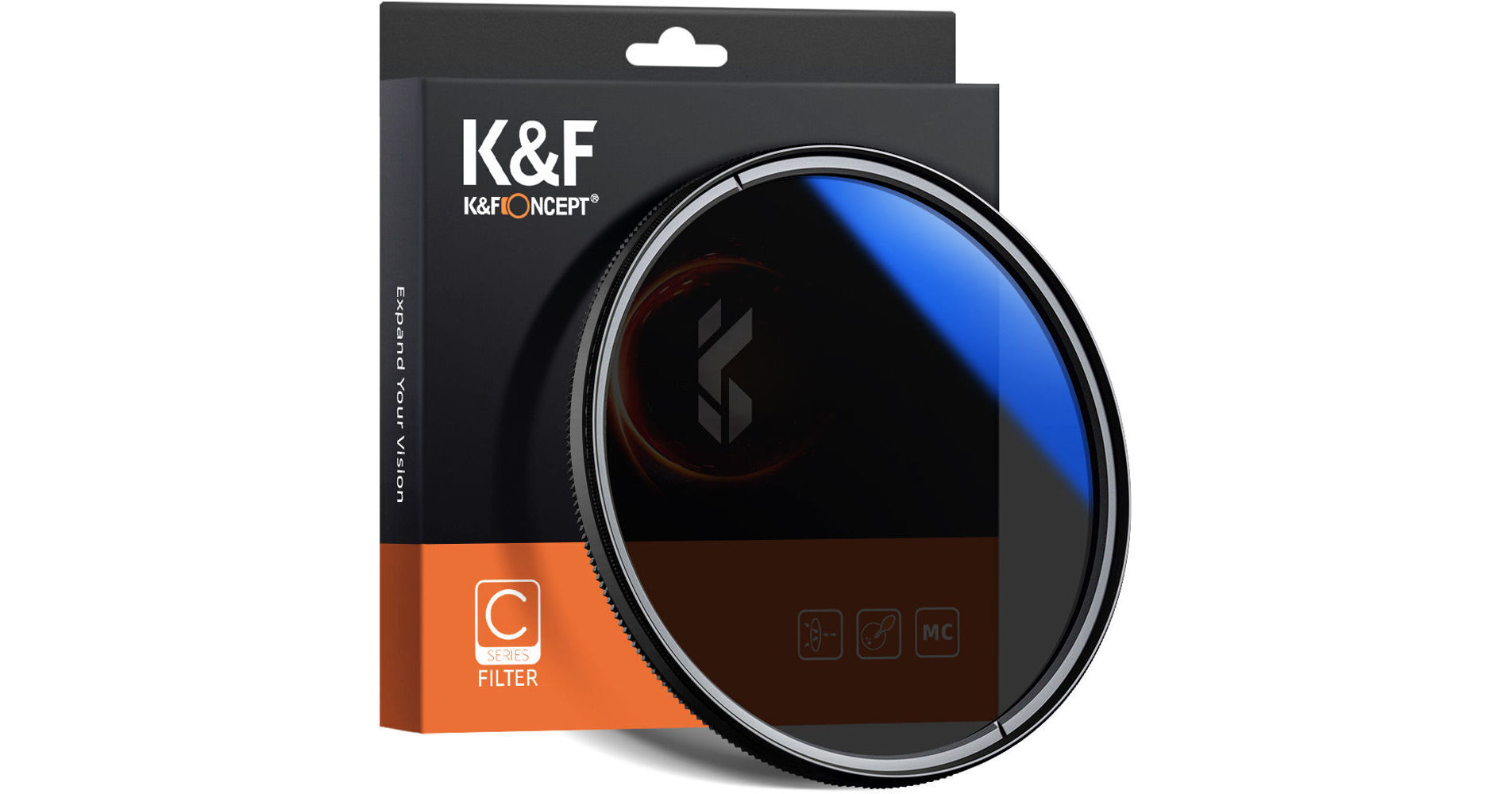 XC15 CPL Filter Circular Polarizing Filter-77mm - K&F Concept