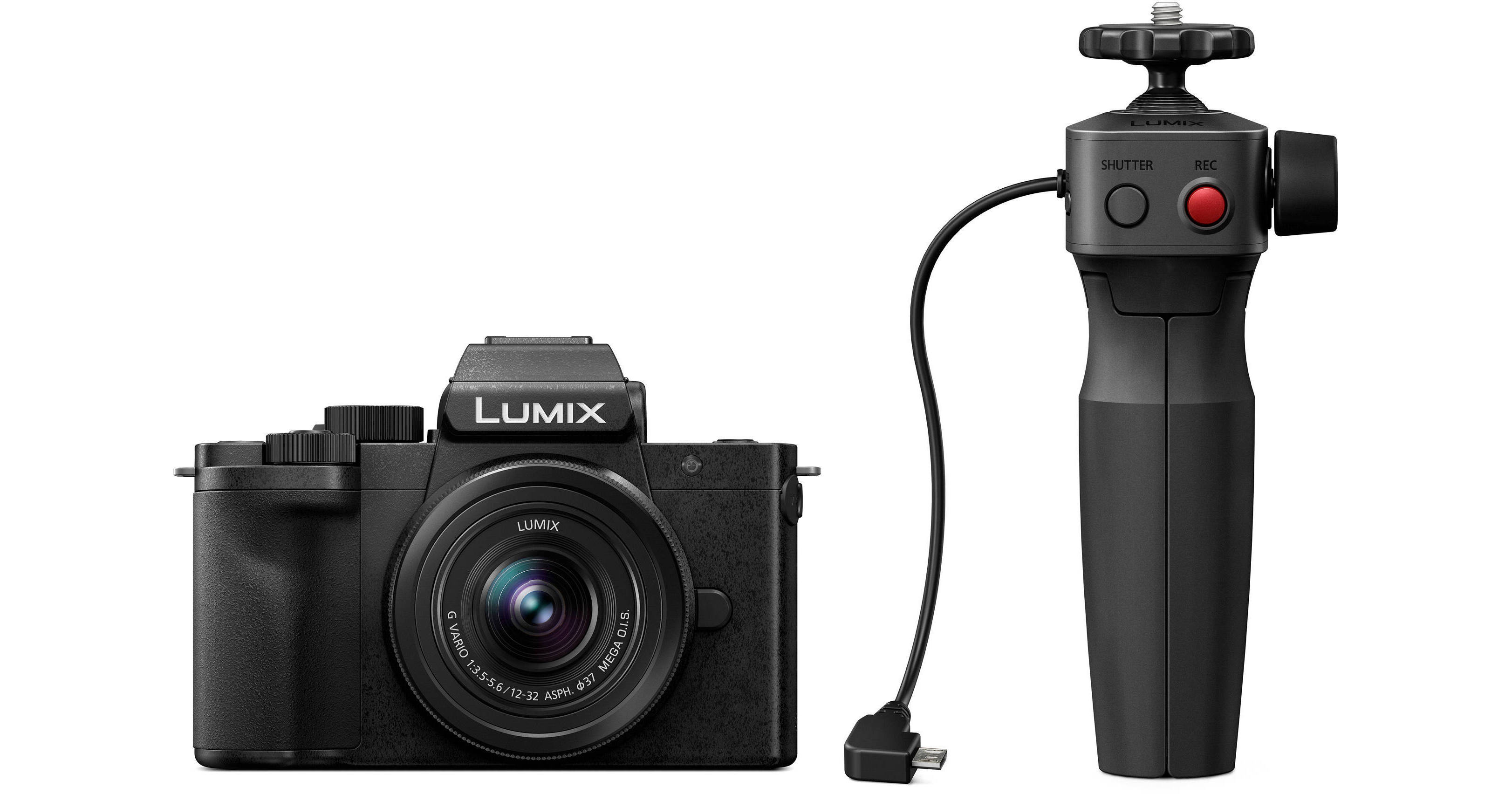 Cámara Mirrorless Panasonic Lumix G100 con Lente de 12 32Mm y Kit