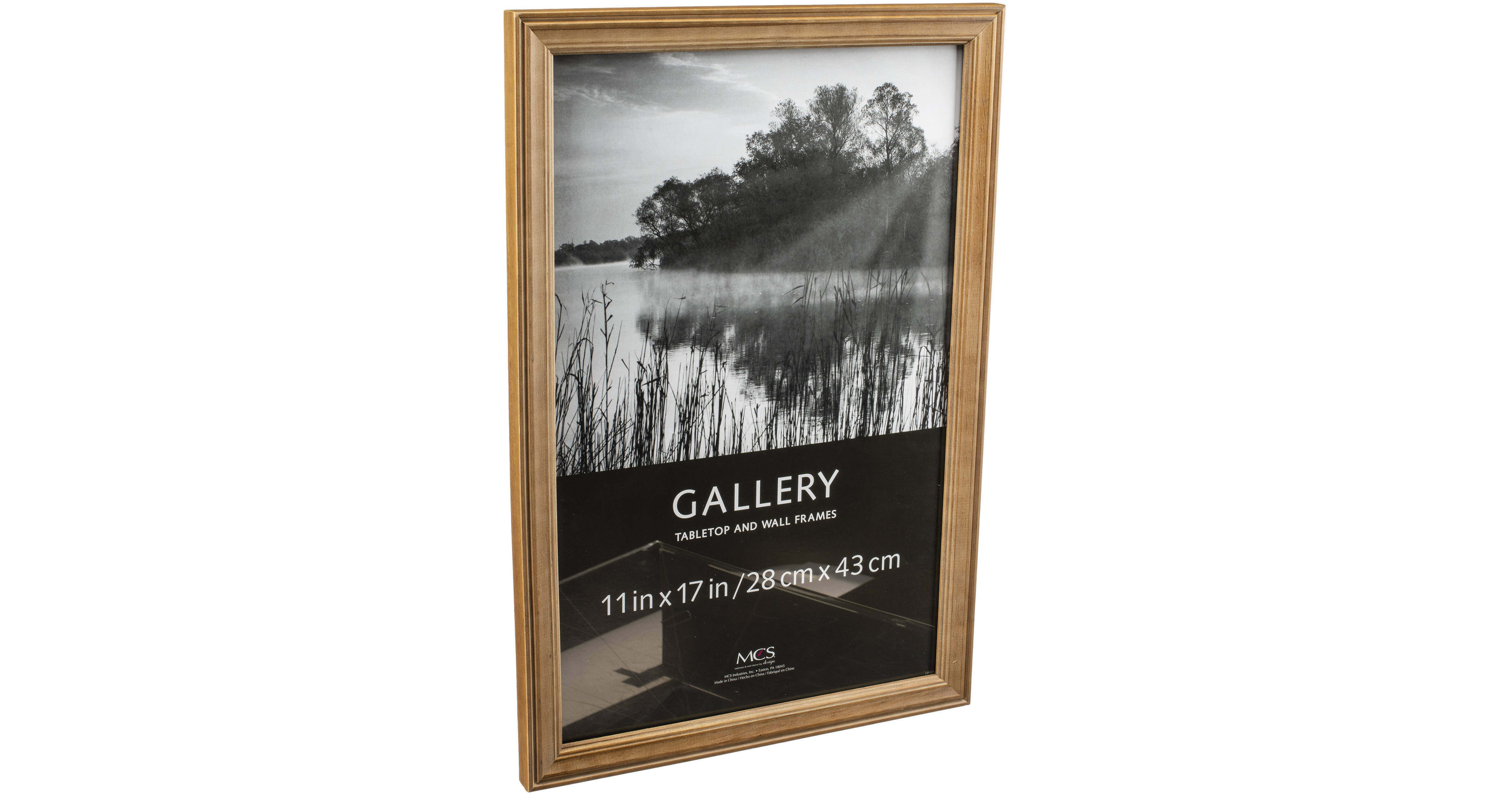 MCS 11x17" Weathered Brown Gallery Picture Frame 47626 B&H Photo