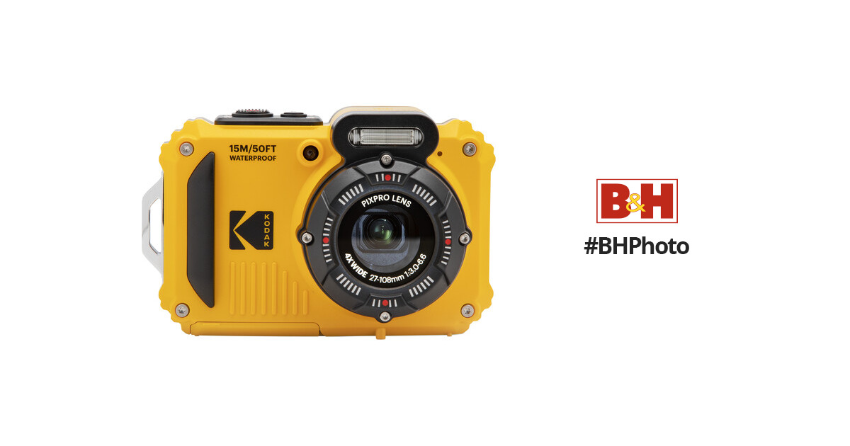 Kodak PIXPRO デジタルカメラ イエロー WPZ2 デジタルカメラ 2022年の 