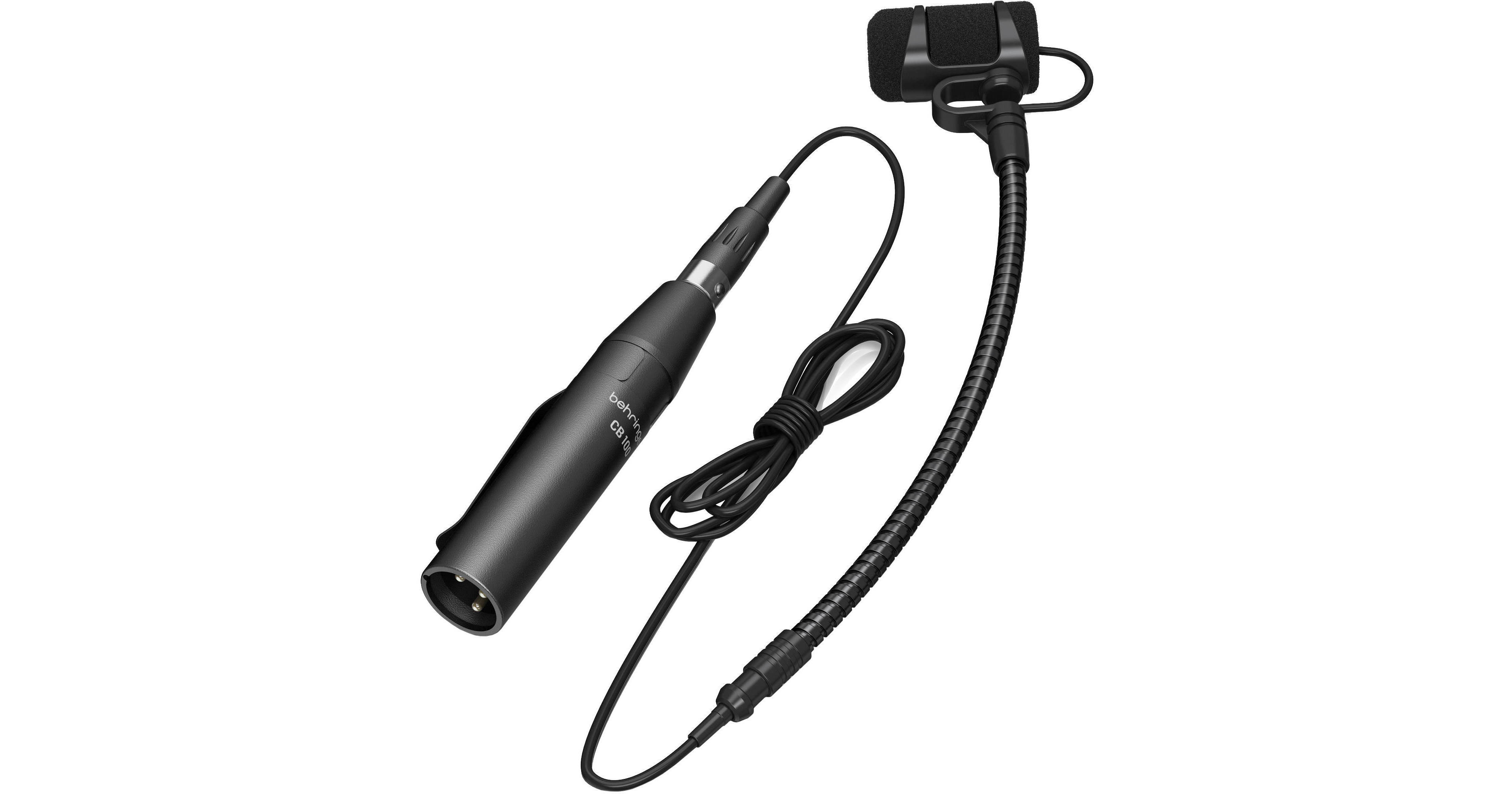 Behringer CB100 ClipOn Cardioid Gooseneck Microphone CB100 B&H