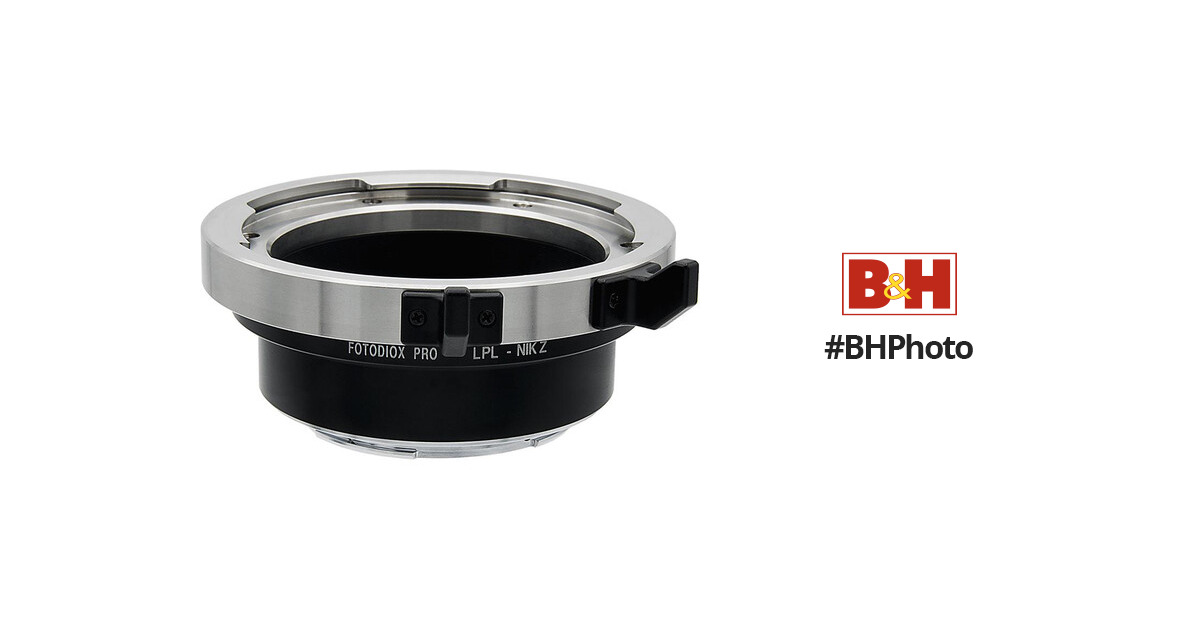 FotodioX Pro Lens Mount Adapter for ARRI LPL-Mount Lens to Nikon Z-Mount  Mirrorless Camera