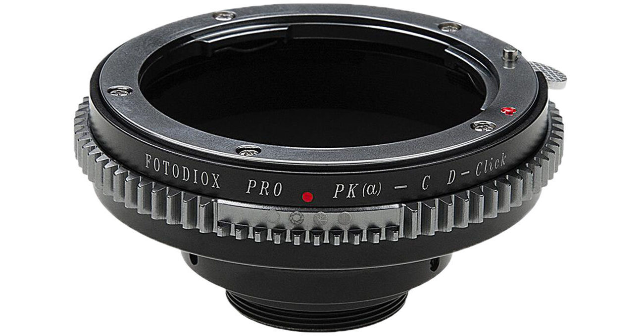 FotodioX Pentax K to C-Mount Lens Adapter PKAF-C-P B&H Photo