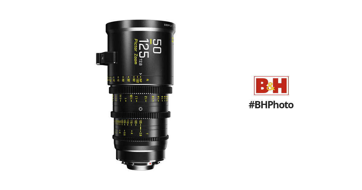 DZOFilm Pictor 50 to 125mm T2.8 Super35 Parfocal DZO-7220001B