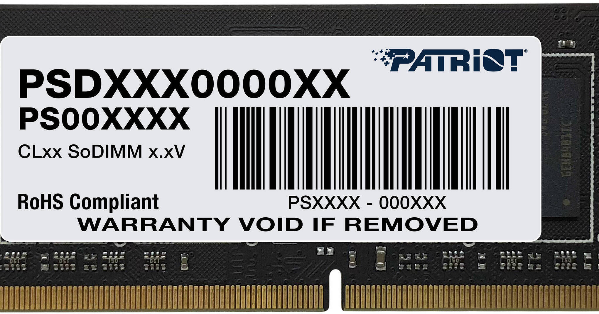 Patriot Signature Line 4GB DDR4 SR 2400 MHz CL17 SO-DIMM Memory Module