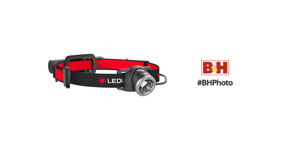 LEDLENSER H8R Rechargeable LED Headlamp 880500 BH Photo Video