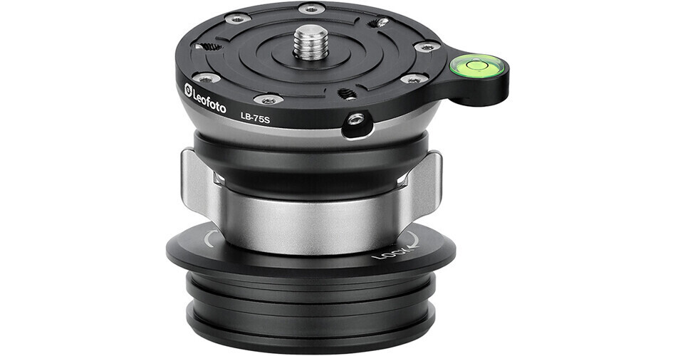 Leofoto LB-75S Leveling Base with Butterfly Handle LB-75S B&H