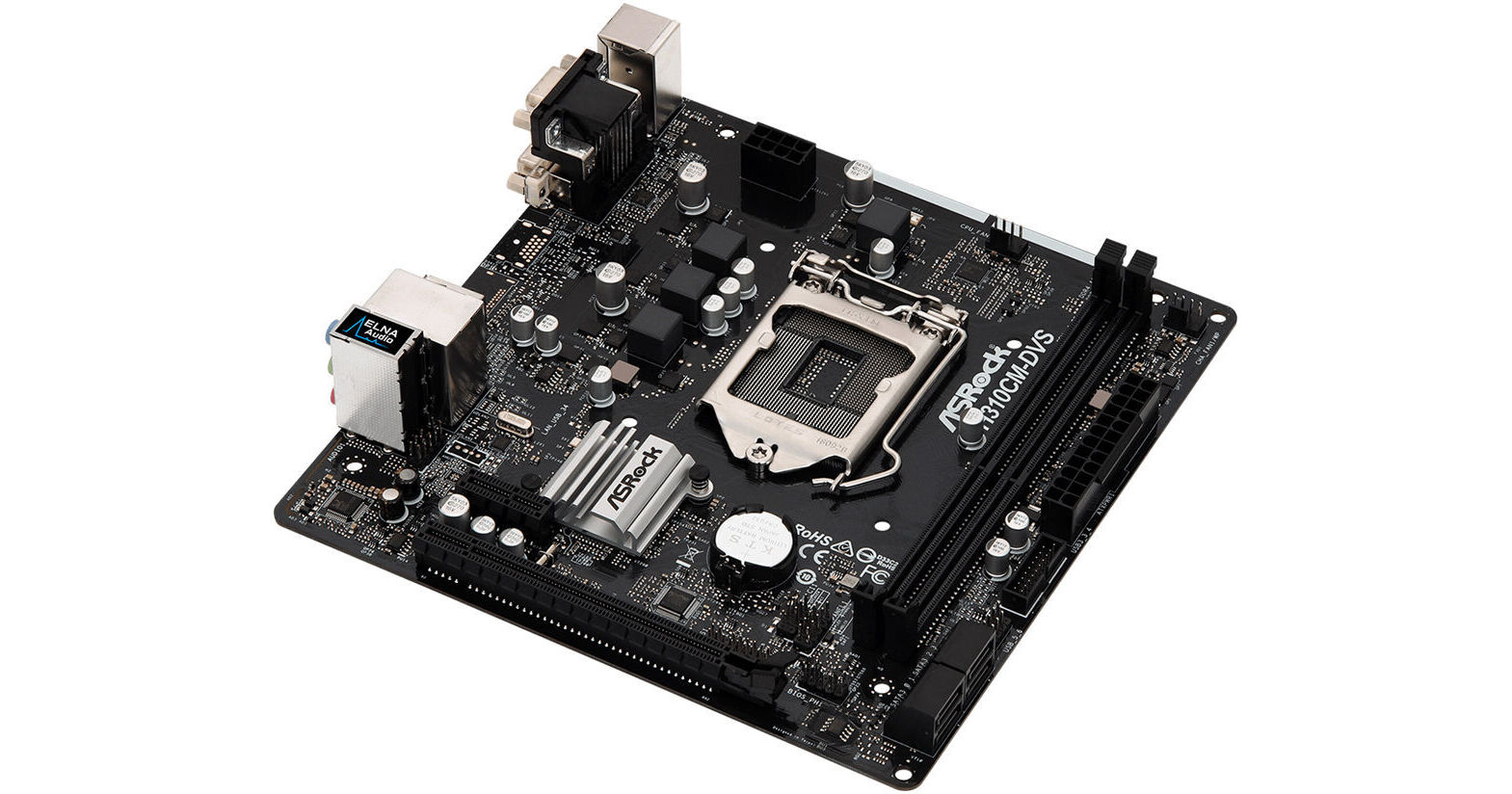 H310cm dvs asrock нет звука