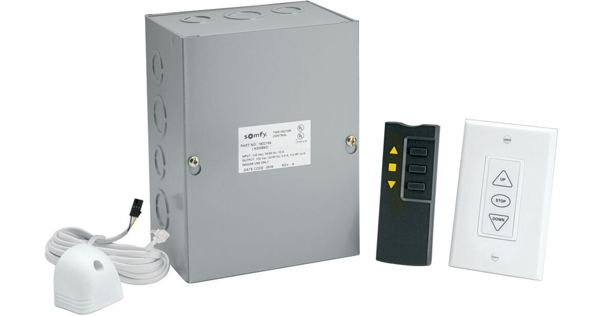 DaLite Infrared Dual Motor Low Voltage Remote Control 82436 B&H