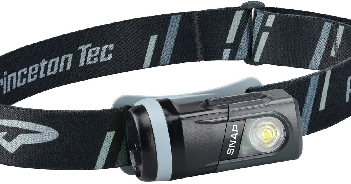 Princeton Tec SNAP LED Headlamp (Gray/Black) SNAP300K-BK B&H