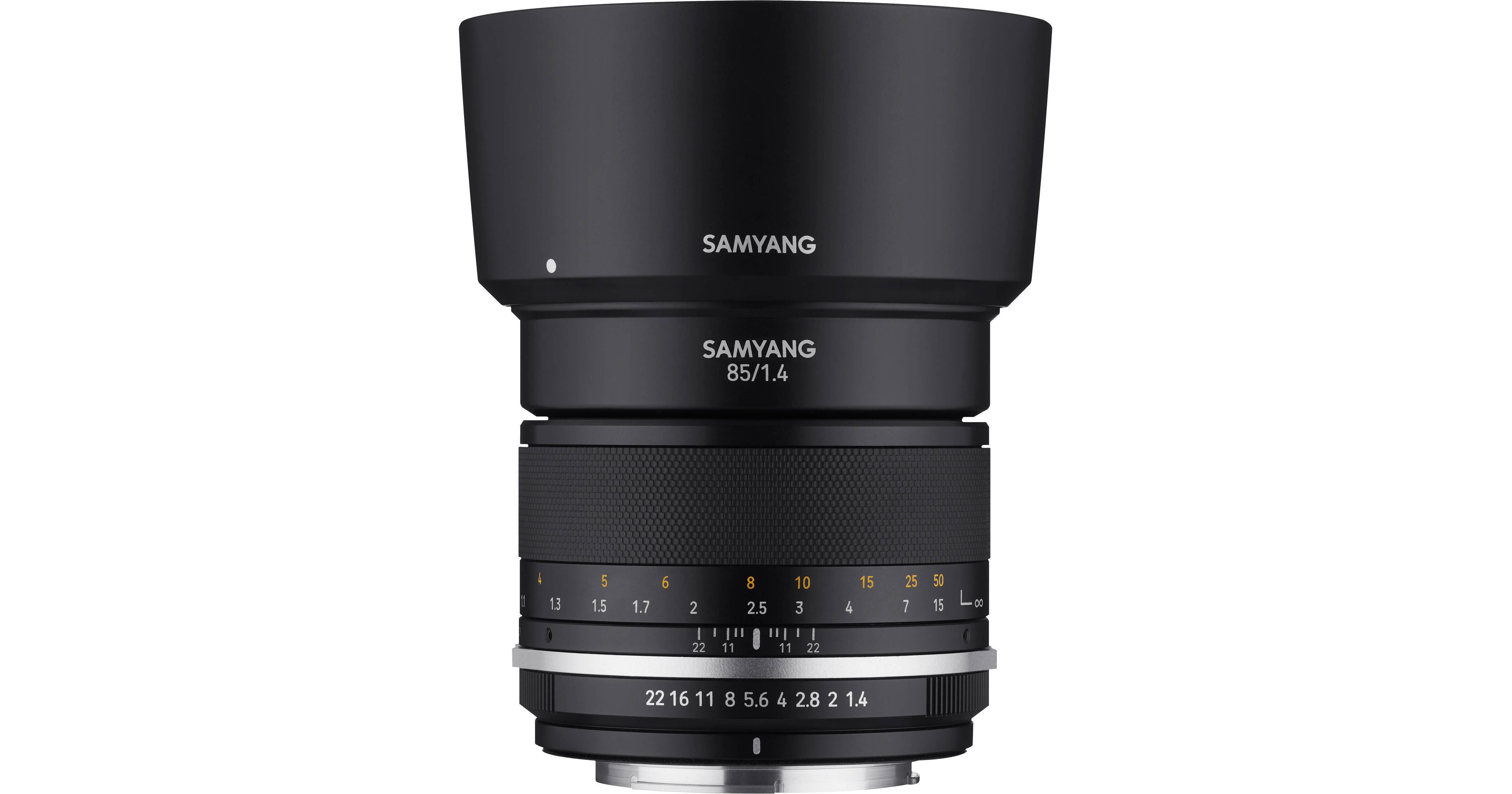 Samyang 85mm f 1.4 canon. Samyang 85mm f1.4 mk2 mft.