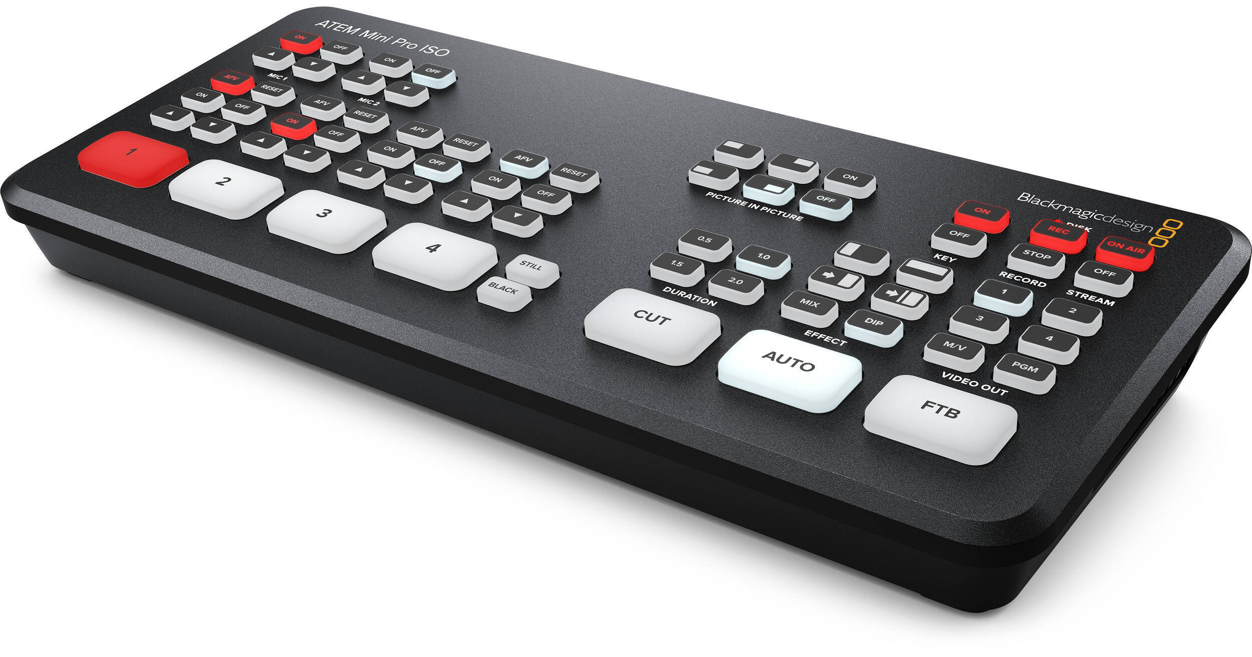 Blackmagic Design ATEM Mini Pro ISO HDMI Live Stream Switcher