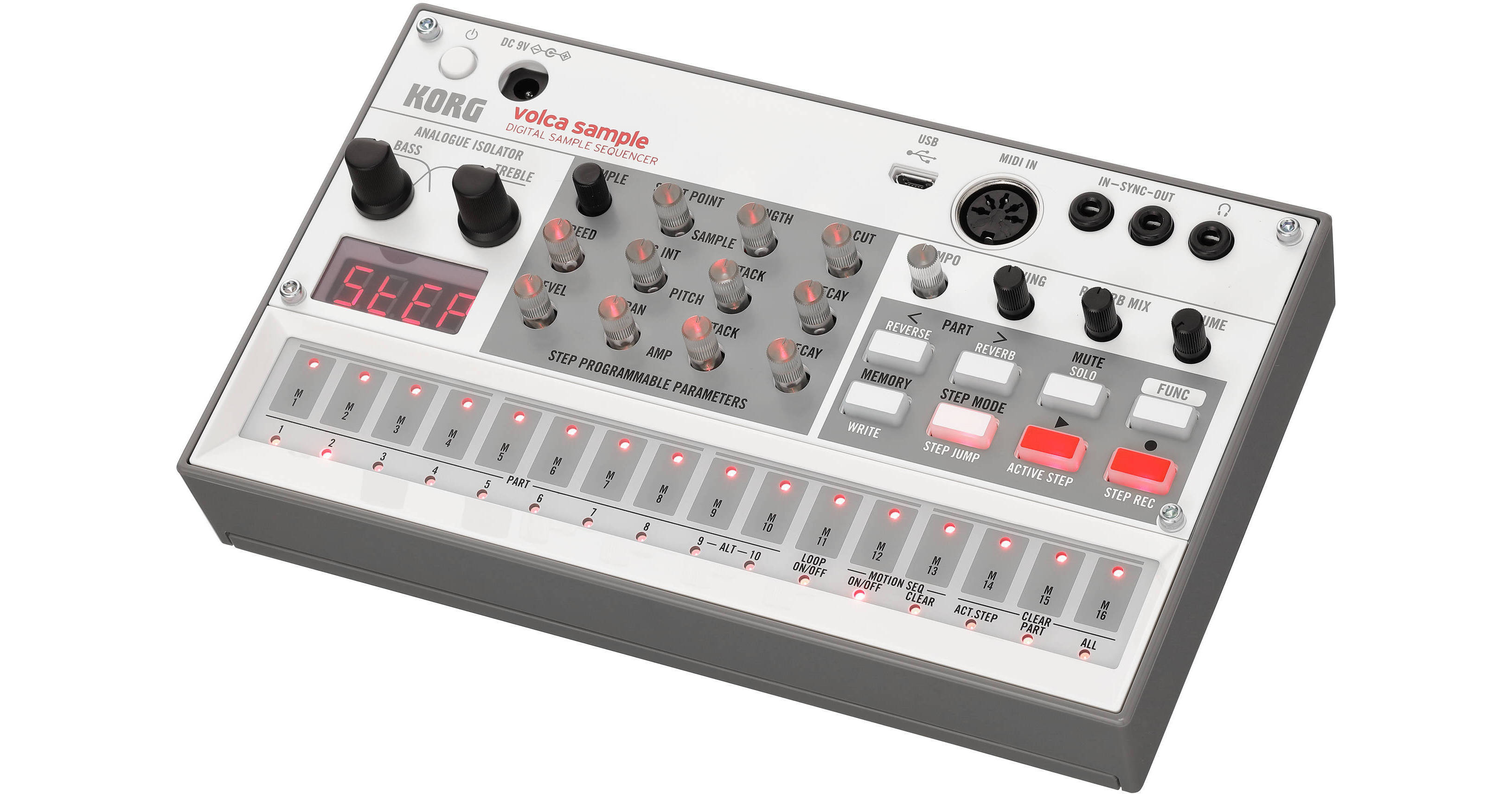 Korg Volca Sample V2 Digital Sample Sequencer With Increased Memory