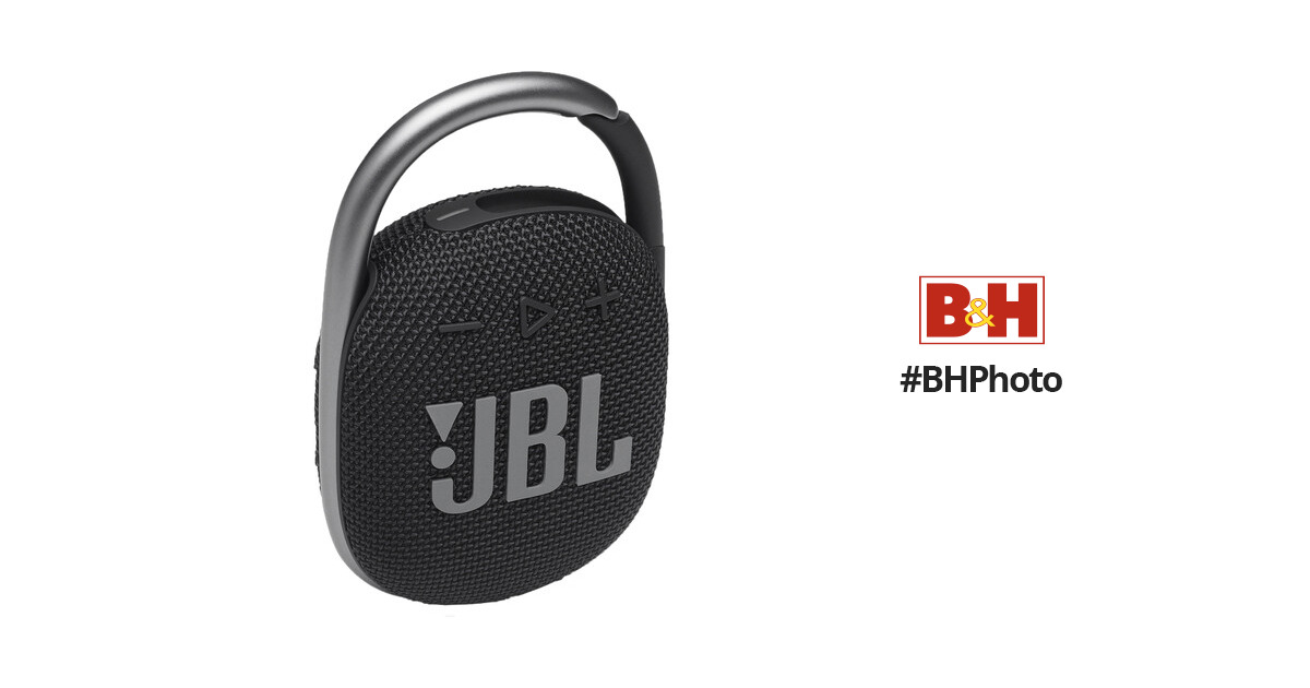 JBL Clip 3 Portable Bluetooth Speaker JBLCLIP3BLKAM B&H Photo
