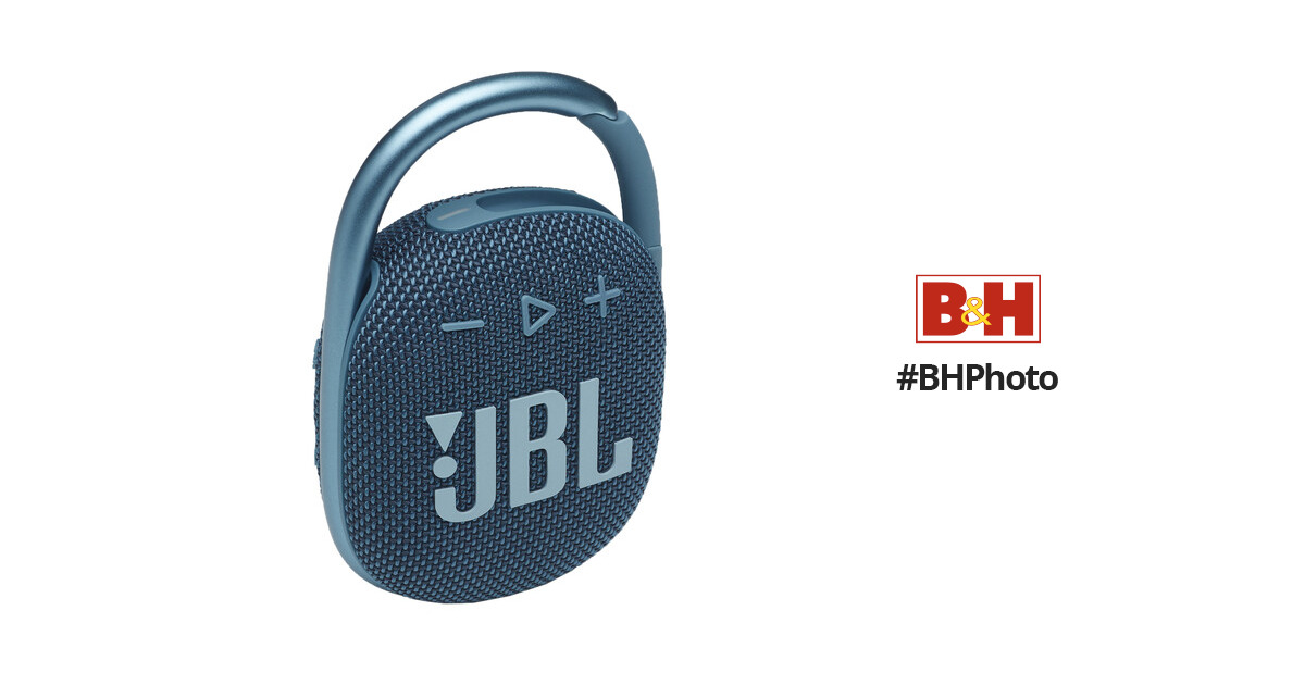 JBL CLIP 4 Portable Bluetooth Speaker - Blue