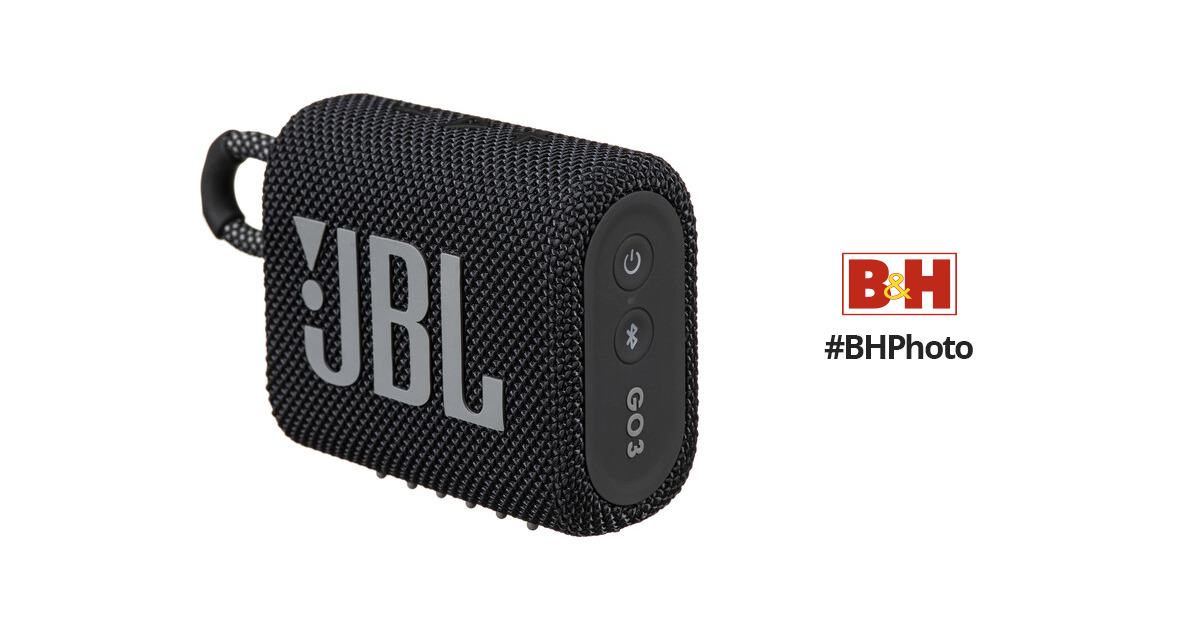 Speaker Bluetooth JBL GO 3 (Negro)