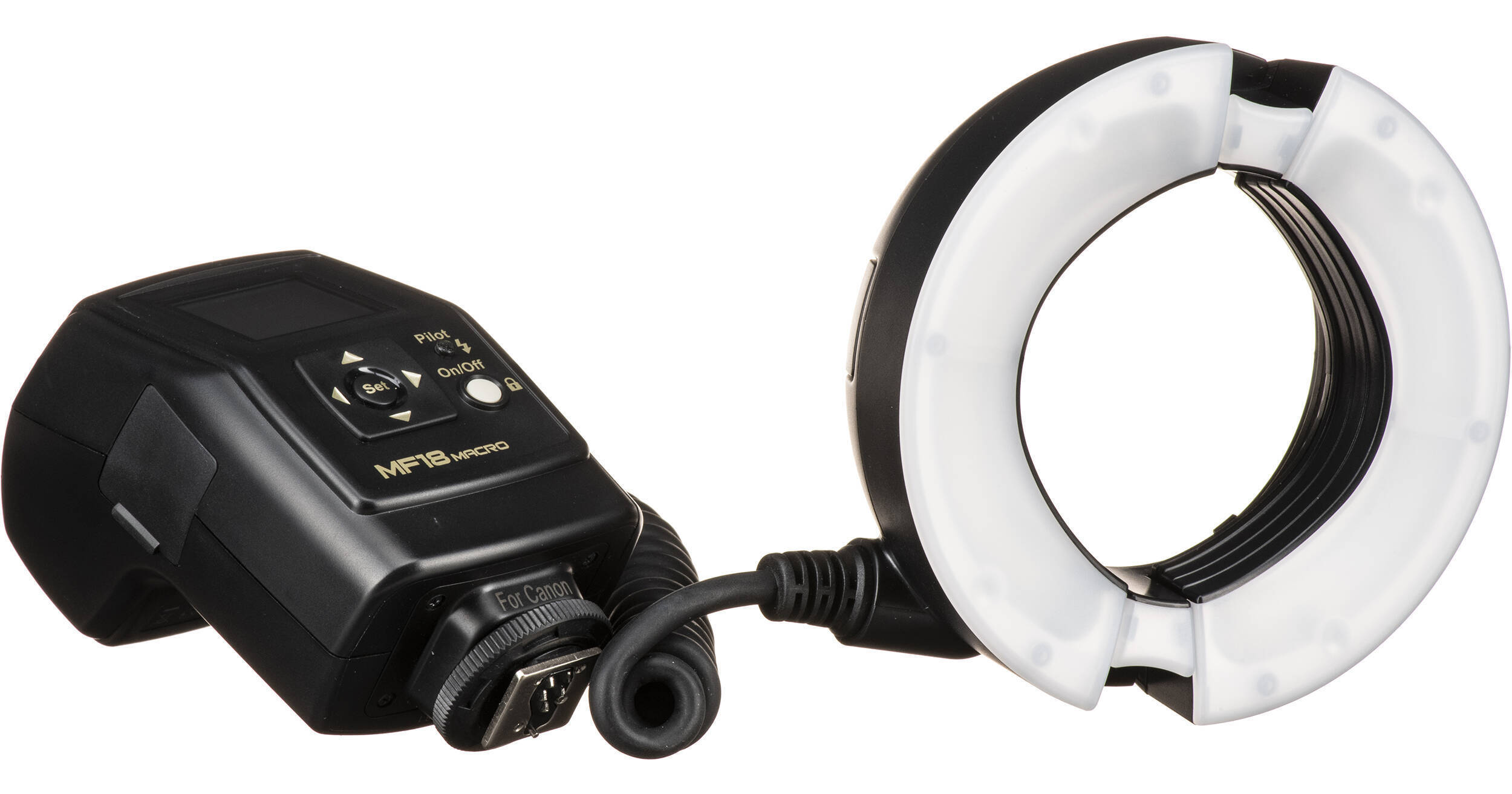 Nissin MF18 Macro Ring Flash for Canon (Open Box) NDMF18COB