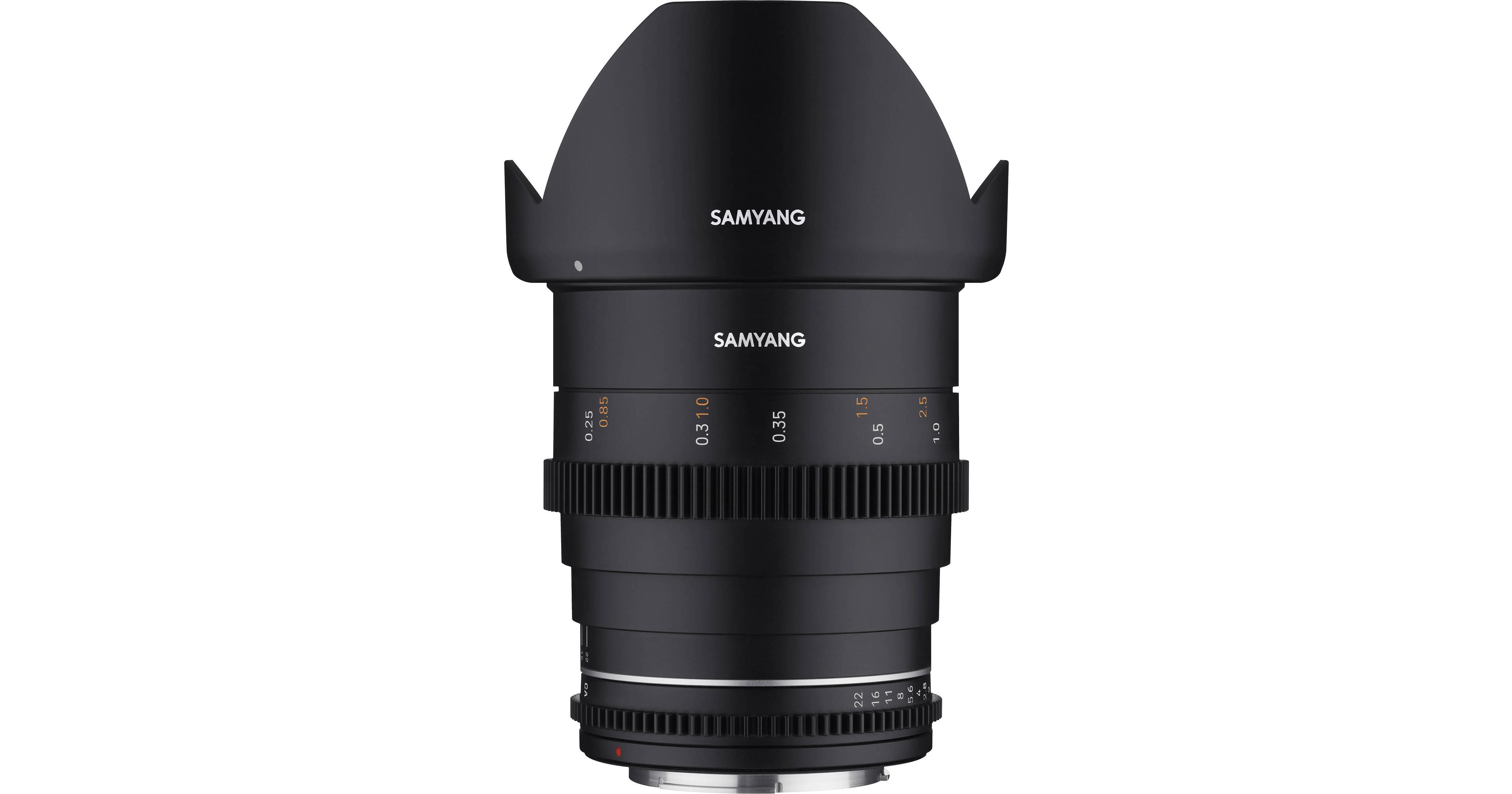 Samyang 24mm T1.5 VDSLR MK2 Cine Lens (Canon RF) SYDSX24-RF B&H