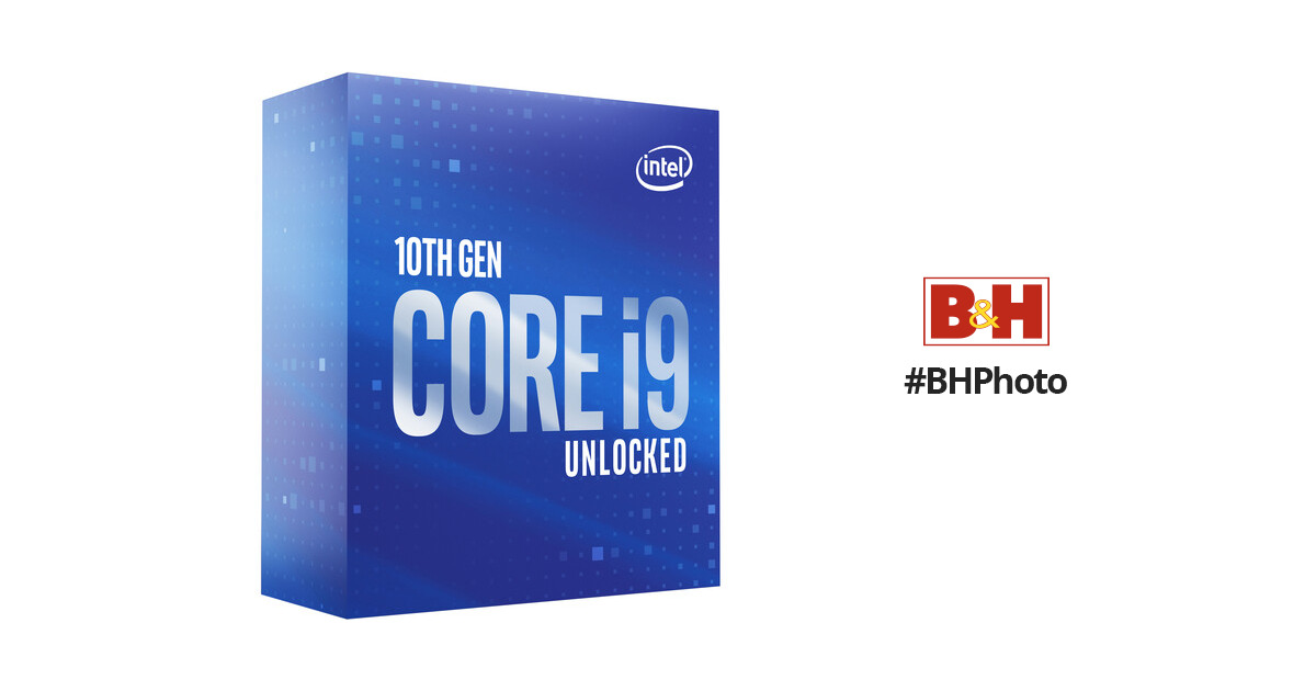 Intel® Core™ i9-10850K Desktop Processor 10 Cores up to 5.2 GHz Unlocked  LGA1200 (Intel® 400 Series chipset) 125W