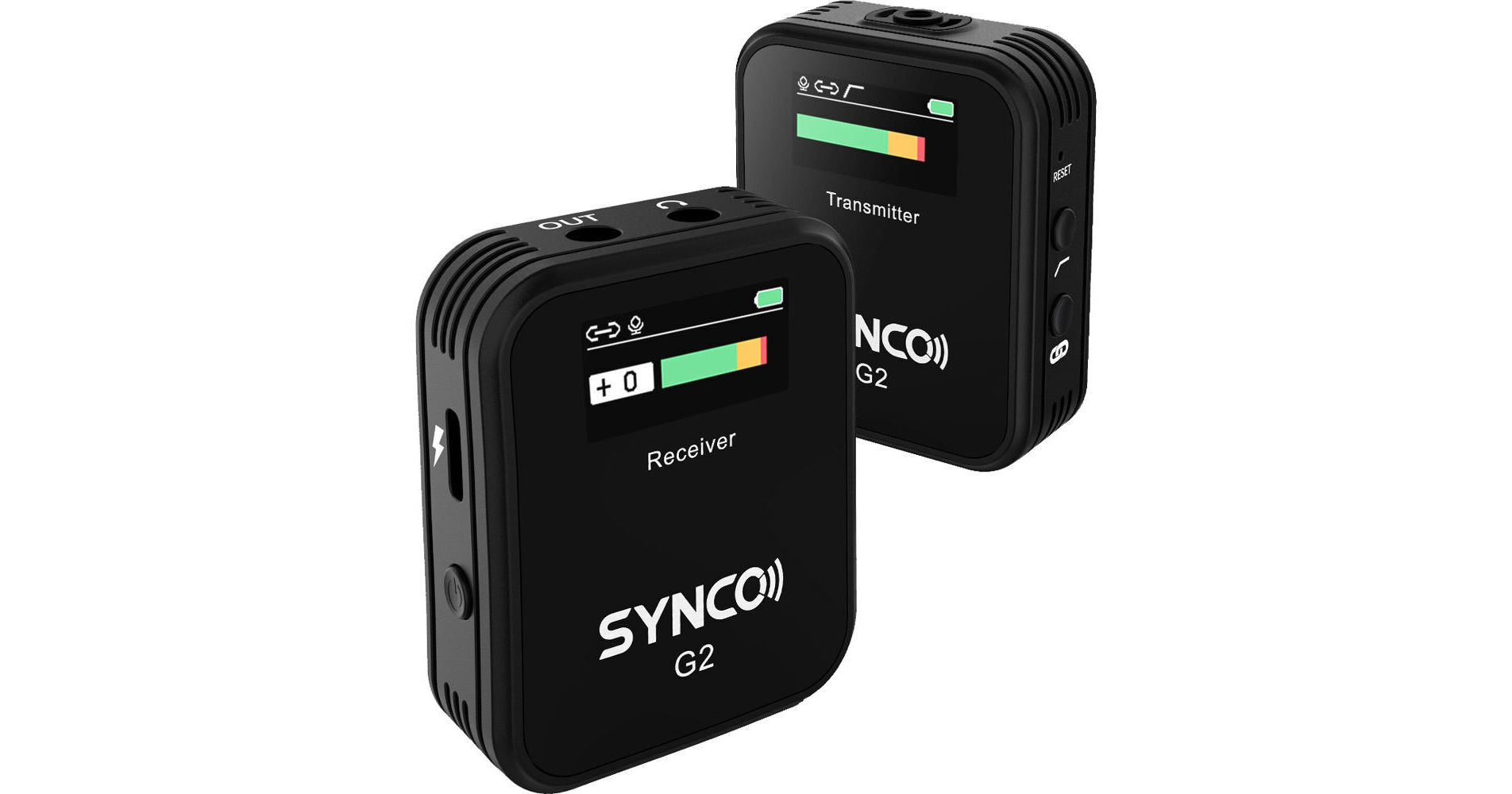 高品質HOT[新品/送料無料] SYNCO-G2(A1) 2.4GHz ワイヤレス ピンマイクシステム カメラマイク スマホ外付けマイク 送信機1台&受信機1台セット その他