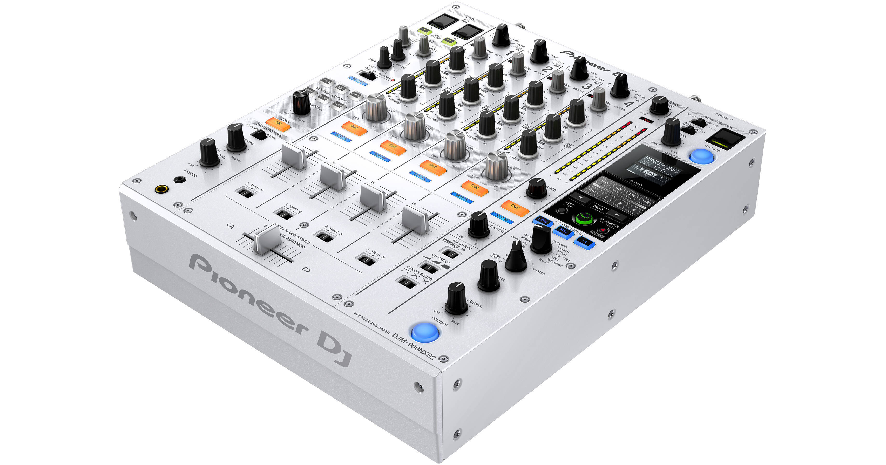 Pioneer DJ DJM-900NXS2 4-Channel Digital DJM-900NXS2-W/UXJ4 B&H