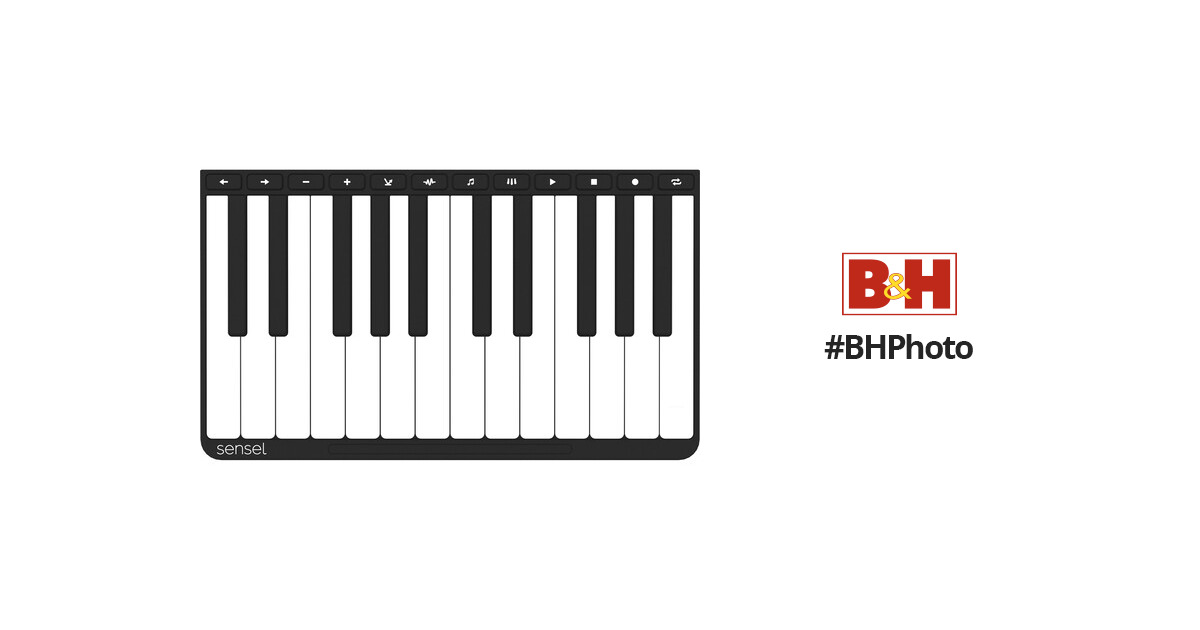 Sensel Morph Piano Overlay S1008 B&H Photo Video