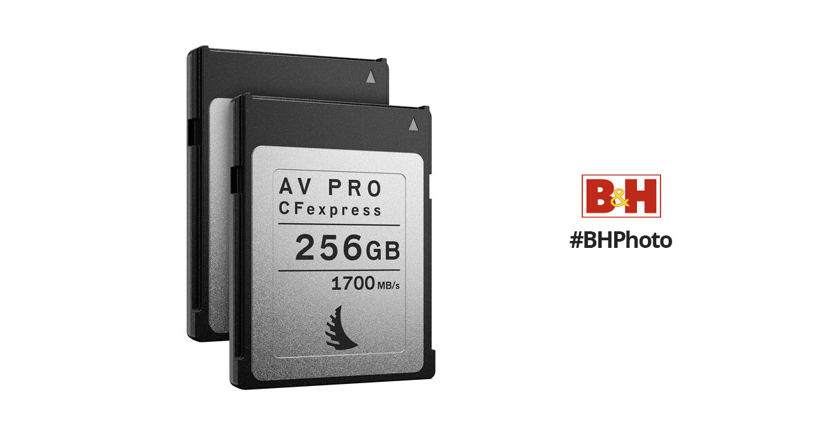 Angelbird 256GB AV Pro CFexpress 2.0 Type B Memory AVP256CFXX2
