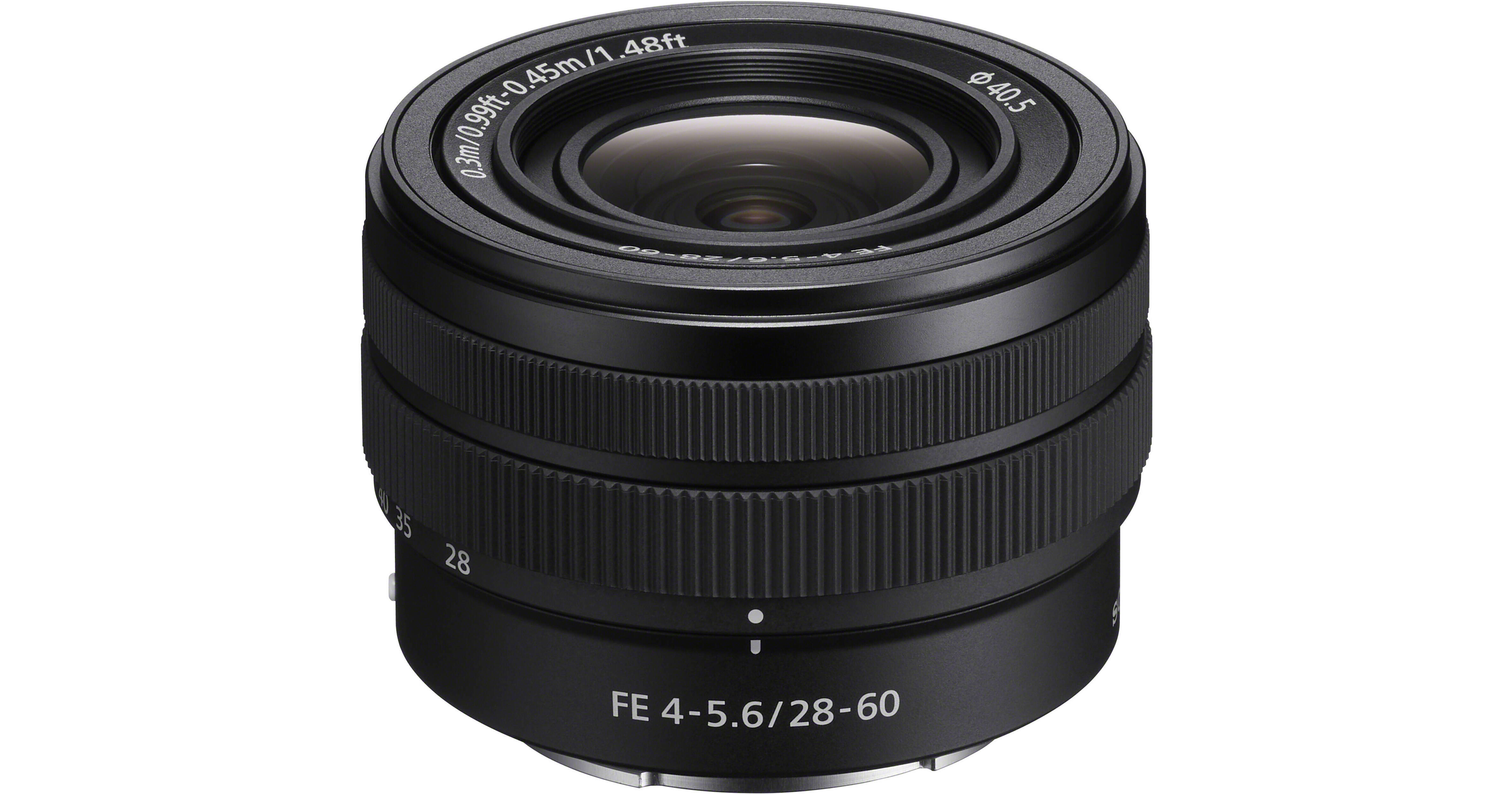 Sony FE 28-60mm f/4-5.6 Lens SEL2860 B&H Photo Video