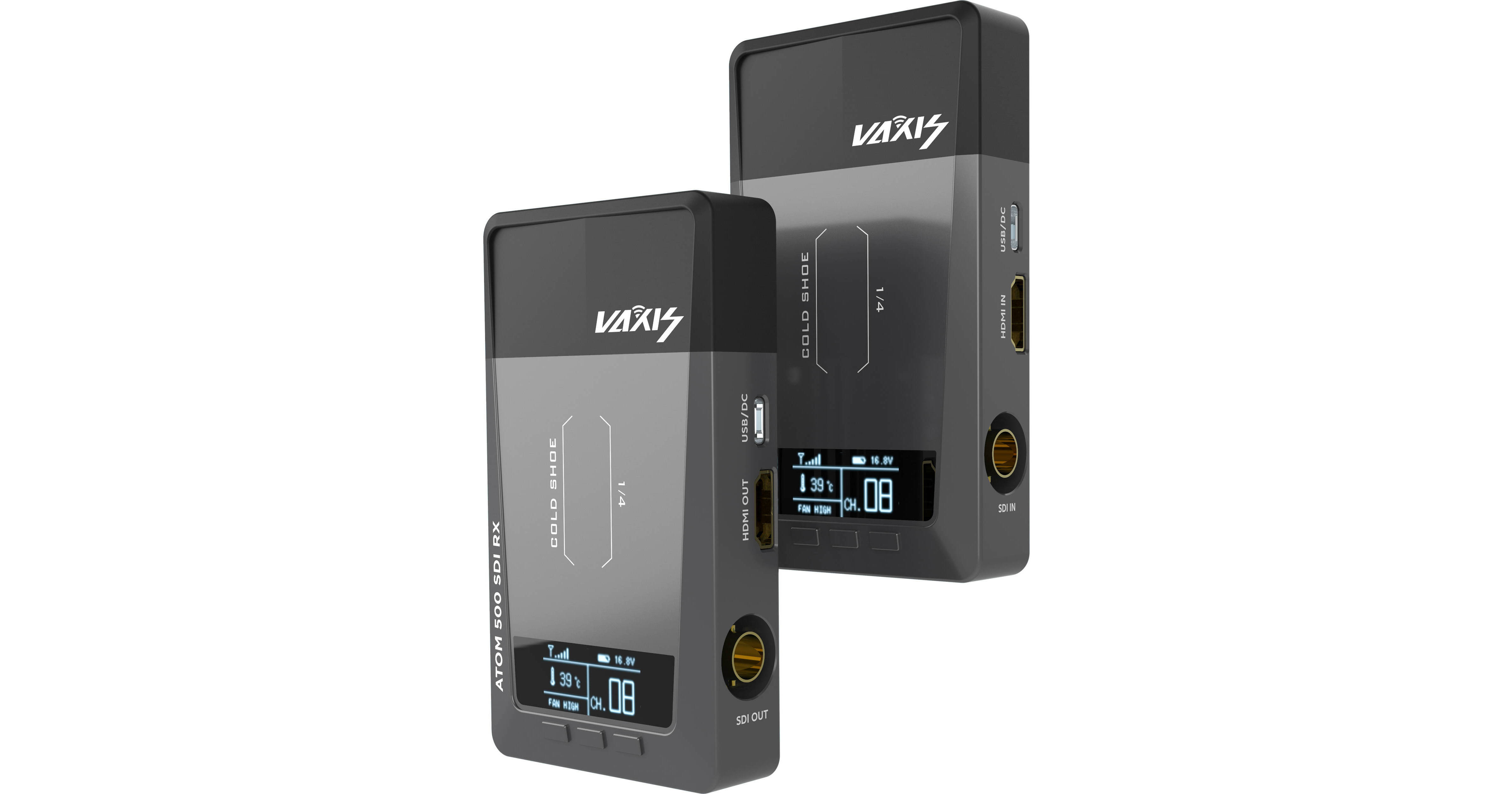 Vaxis ATOM 500 SDI Wireless Video Transmitter and Receiver Kit (SDI/HDMI)