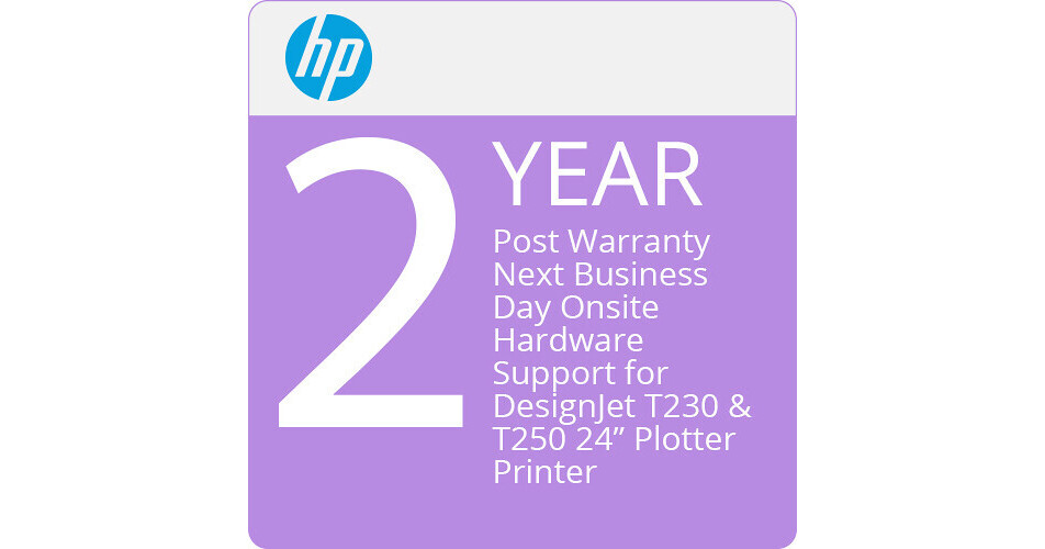 HP 2Year Post Warranty Next Business Day Onsite Support U06BKPE