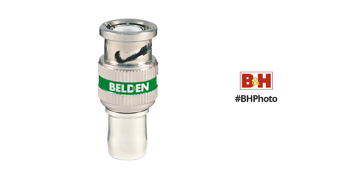 Belden 12 GHz UHD BNC Compression Connector 4694RBUHD1-50 B&H