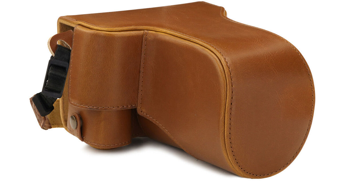 MegaGear Ever Ready Leather Case for Canon EOS M6 Mark II MG1759