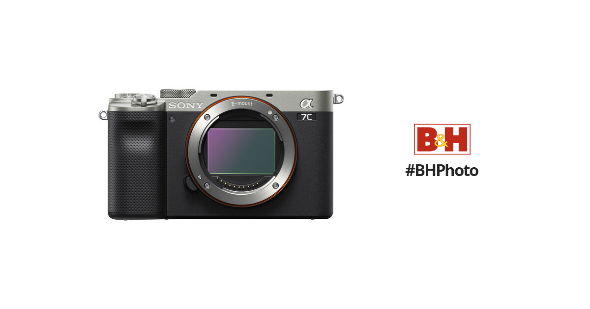 Sony a7C Mirrorless Camera (Silver) ILCE7C/S B&H Photo Video