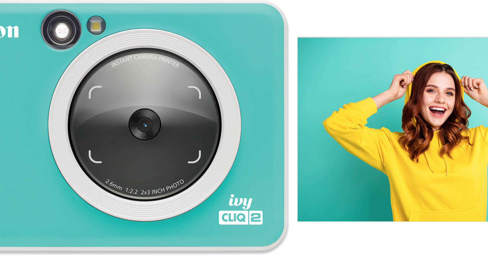 Next-Gen Canon Ivy CLIQ2 and Ivy CLIQ+2 Instant Camera Printers