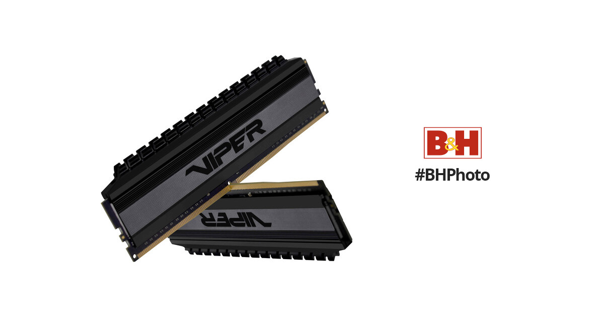 Patriot Viper 4 Blackout Series 16GB DDR4 3600 MHz PVB416G360C8K