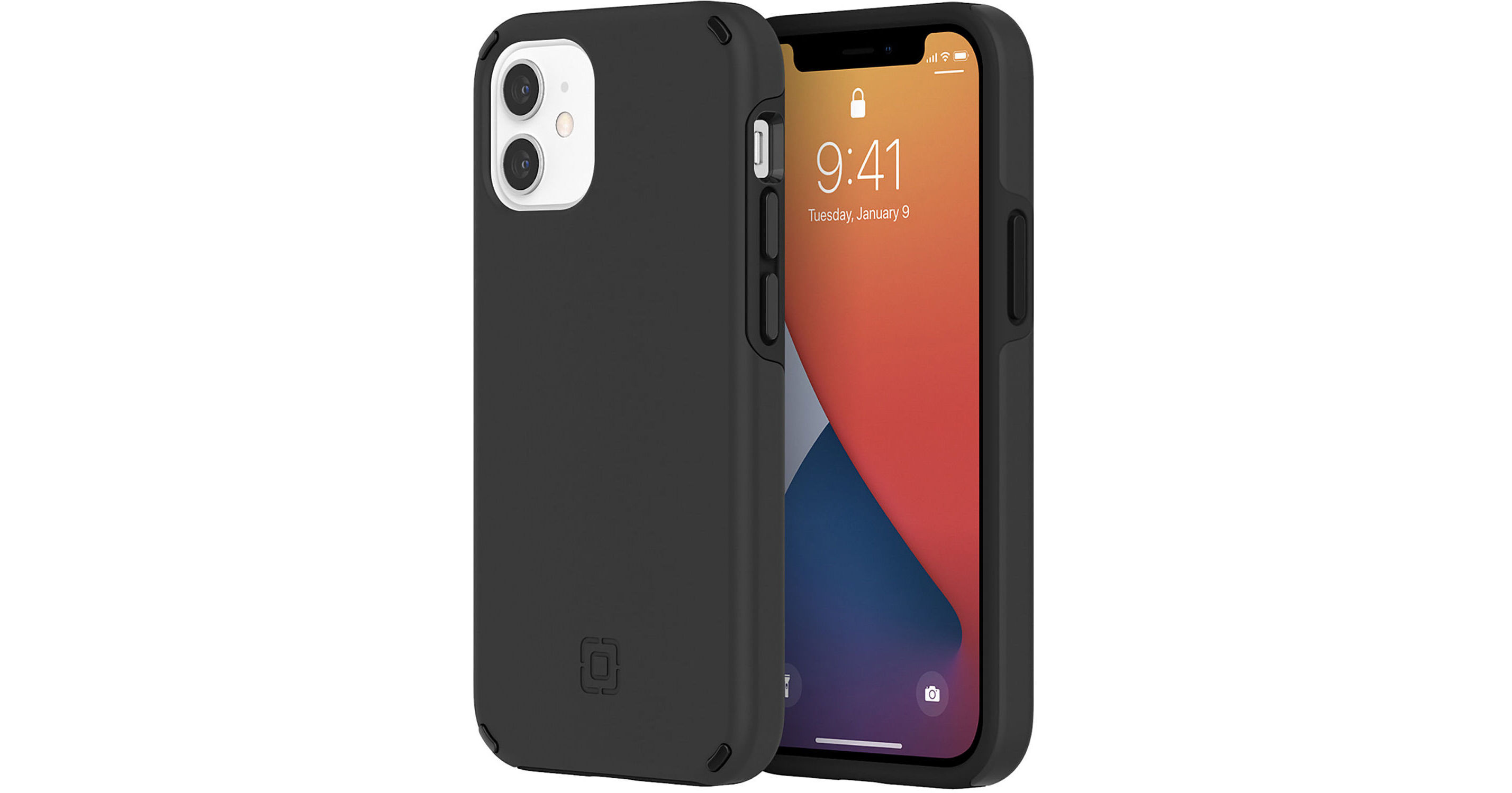 Incipio Duo Smartphone Case for iPhone 12 mini IPH-1893-BLK B&H