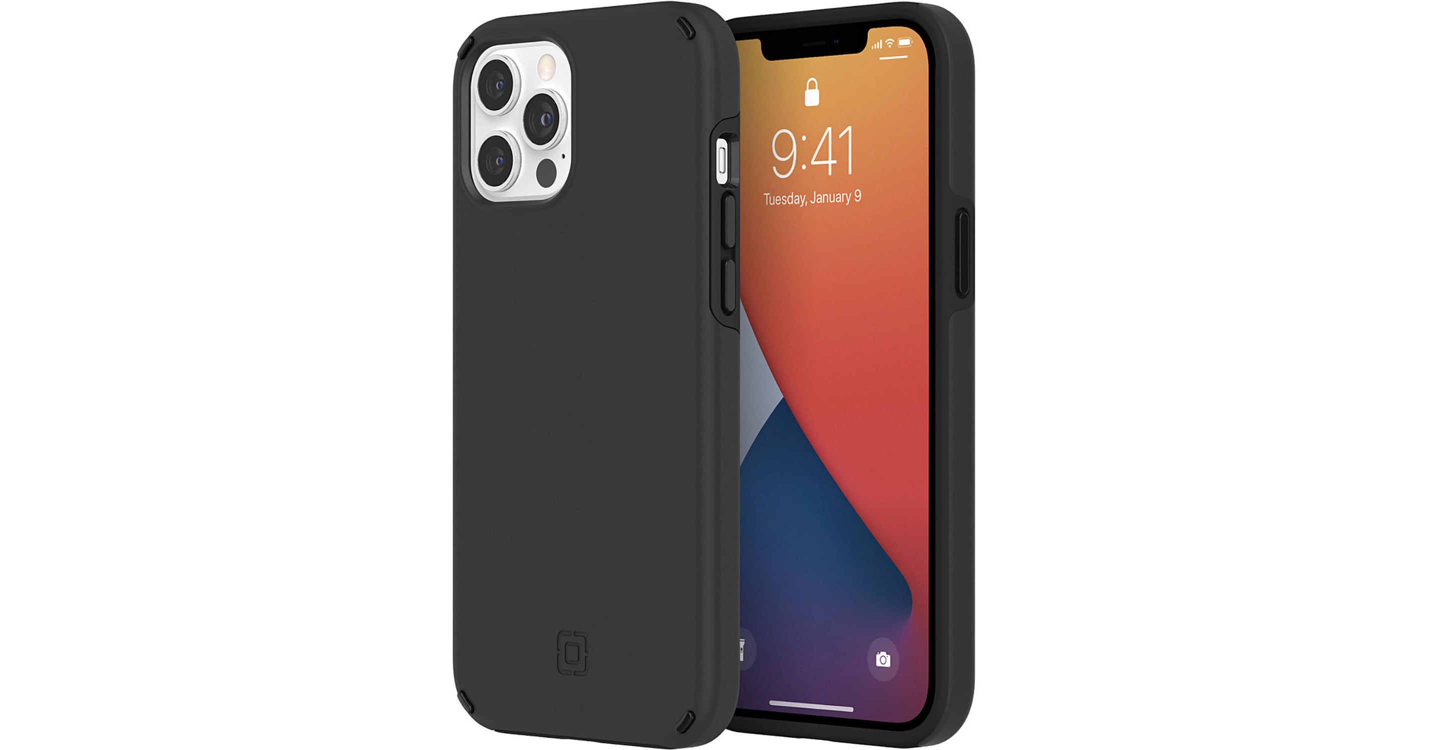 Incipio Duo Smartphone Case for iPhone 12 Pro Max IPH1896BLK