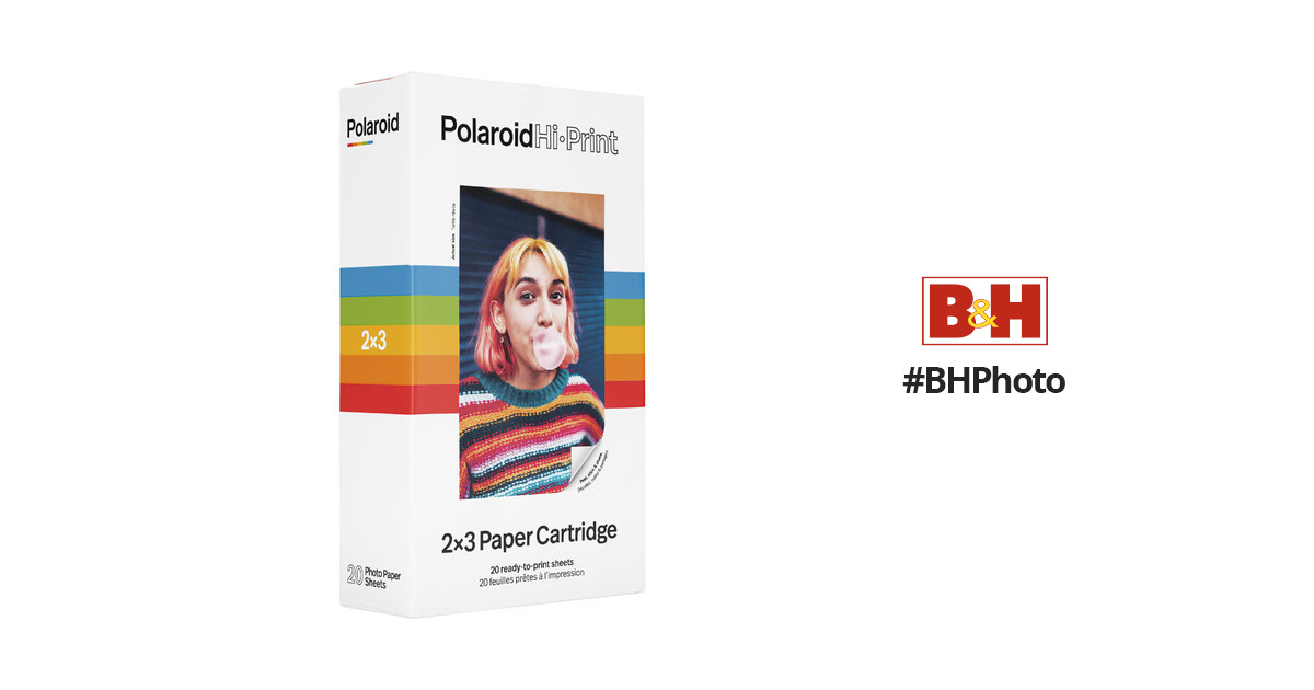 Polaroid Hi·Print Cartouche Papier 20 Feuilles - 2 Cartouches - 6089