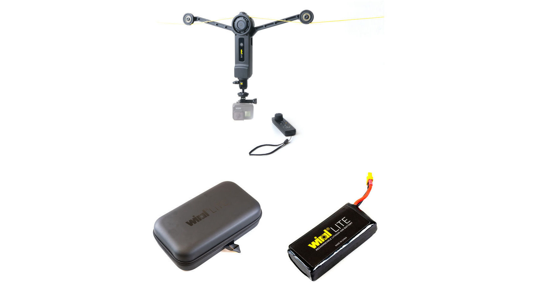 WIRAL LITE Cable Cam System Kit with Spare Battery & Travel Case