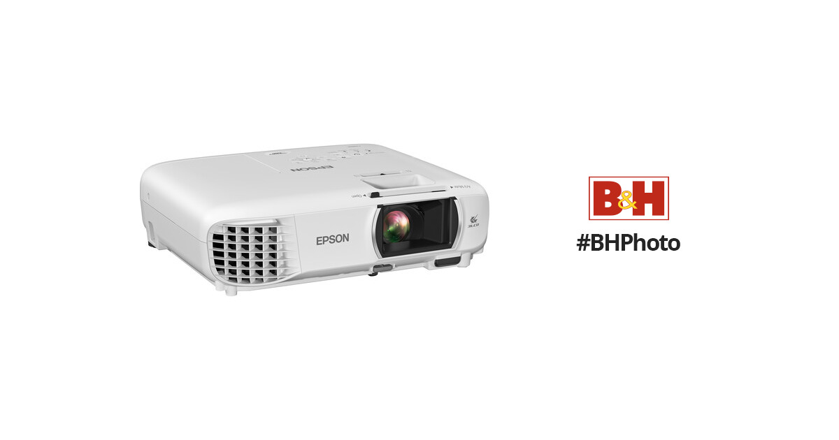 Epson Home Cinema 1080 1080p 3LCD Projector, 3400 lumens, 2 HDMI White  V11H980020 - Best Buy