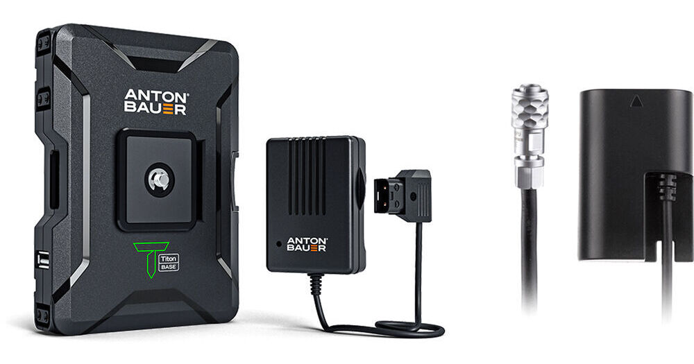 Kit De Base Anton Bauer Titon – Pour Blackmagic Avec Connecteurs Lemo Et LP-E6, Batterie Neuve