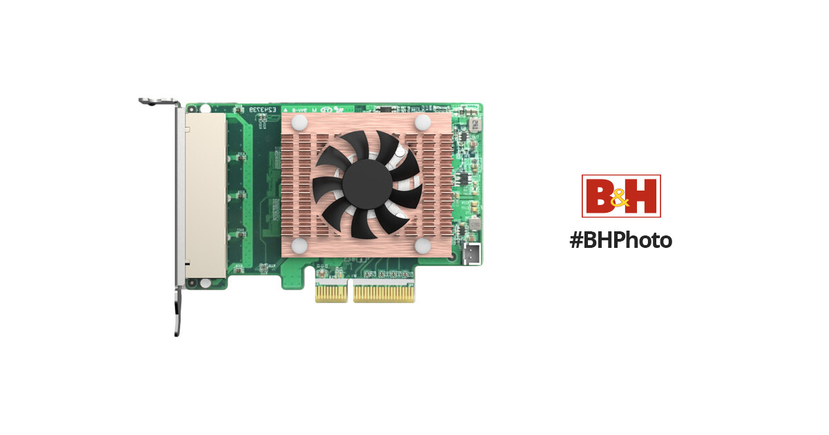 QNAP Quad-Port 2.5GbE PCIe Network Expansion Card QXG-2G4T-I225