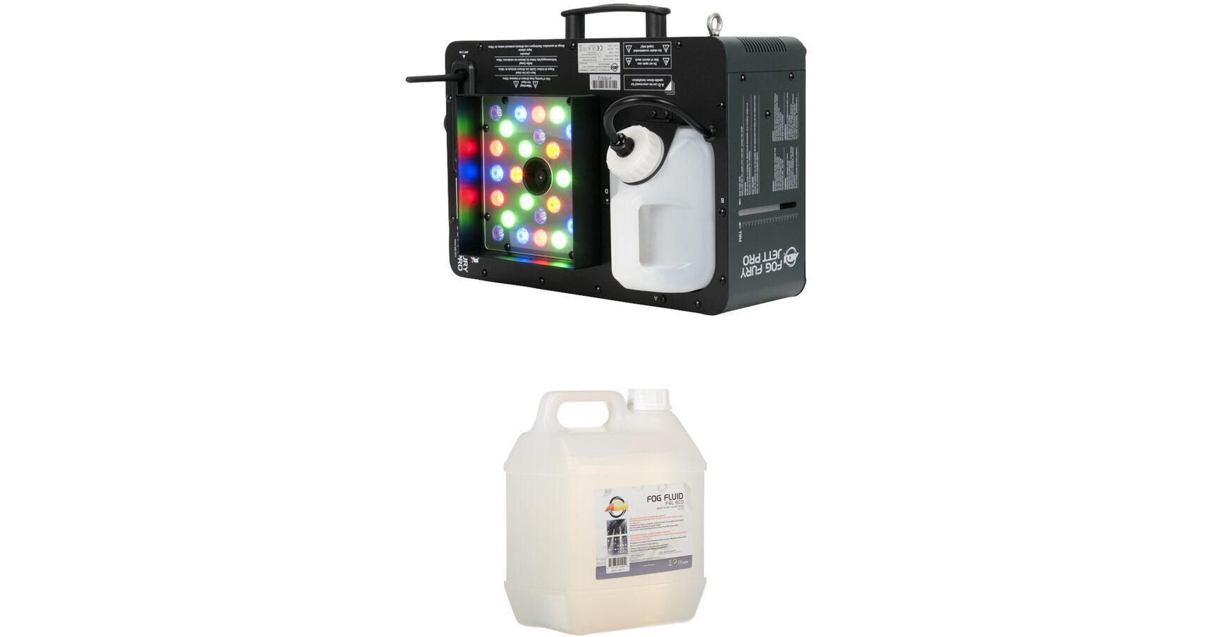 American DJ Fog Fury Jett Pro RGBA+UV LED Fog Machine Kit with