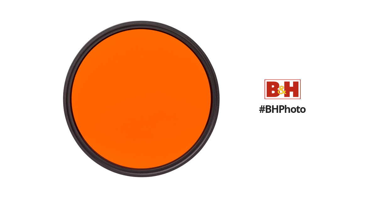 Heliopan Bay 2 #22 Orange Glass Filtro For Black And White F 