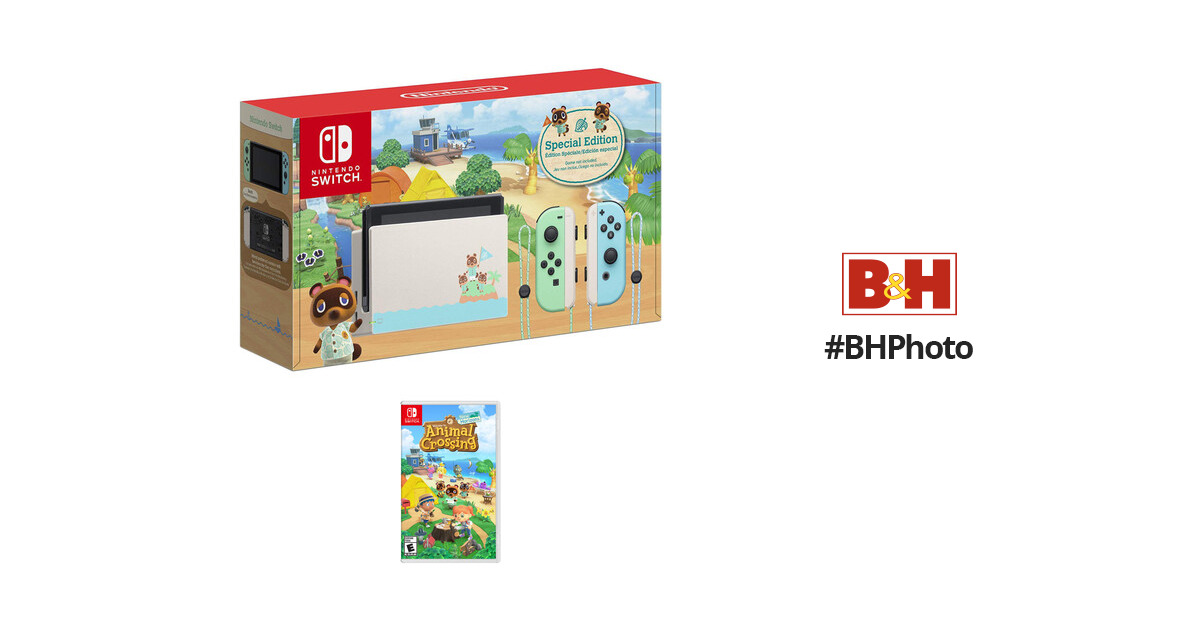 Nintendo Switch - Animal Crossing: New Horizons Edition Bundle