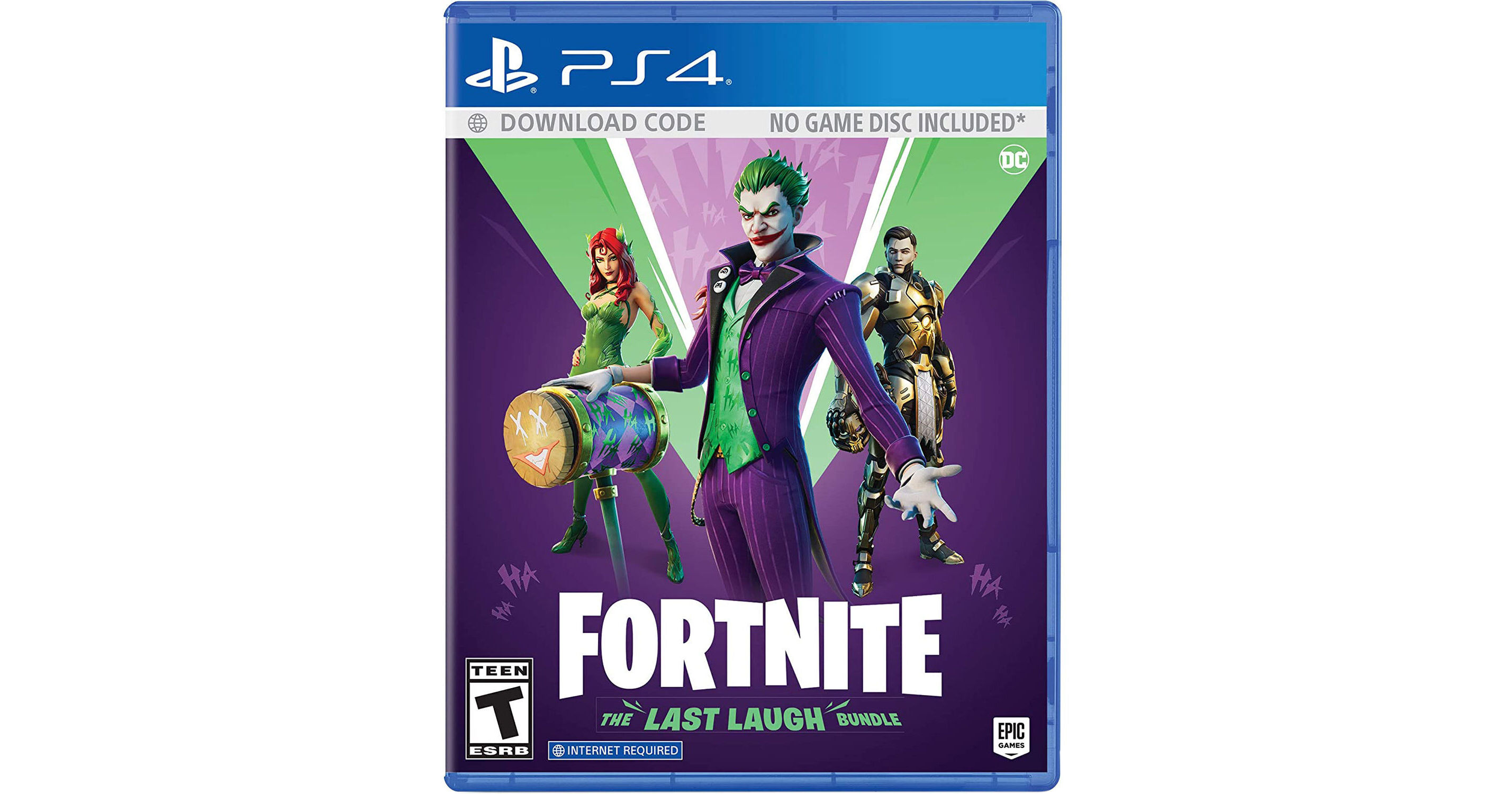 Warner Bros Fortnite The Last Laugh Bundle Ps4