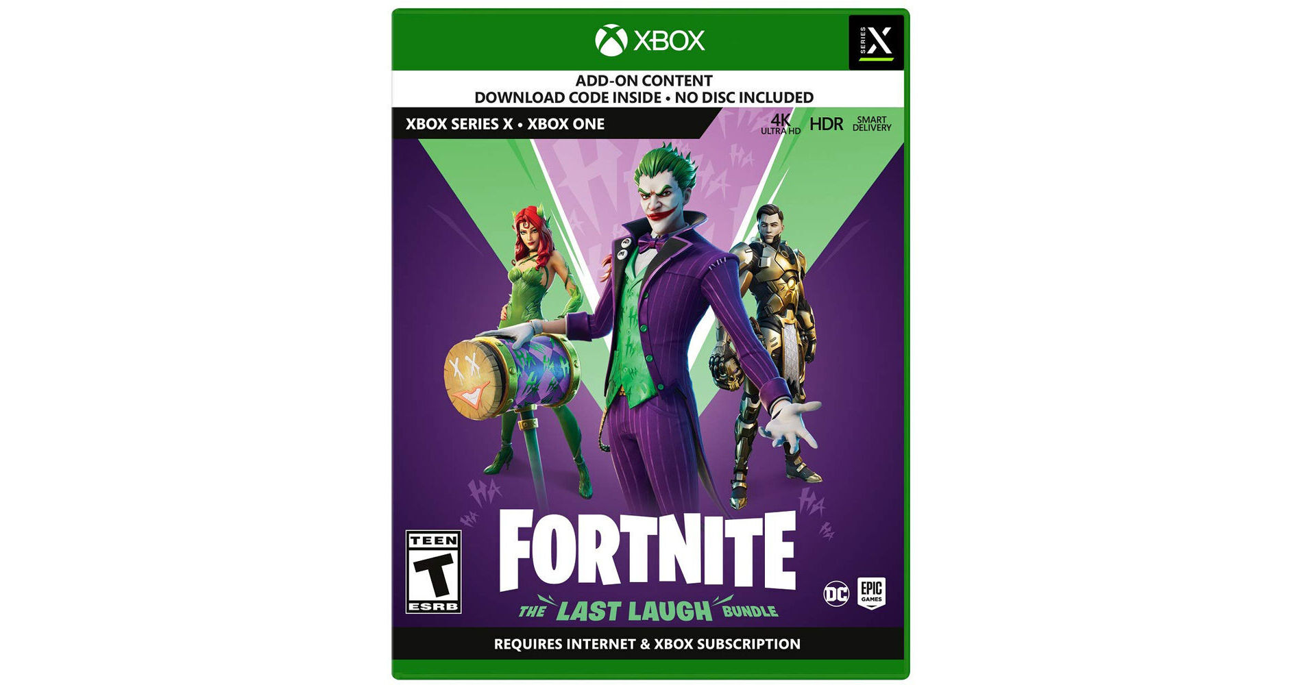 Warner Bros Fortnite The Last Laugh Bundle Xbox One