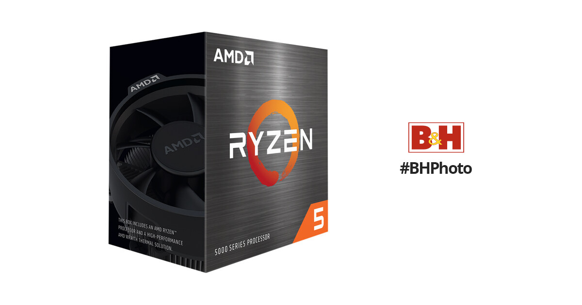 Ryzen 5 5600X: AMD Ryzen 5 5600X 3.7 GHz Six-Core AM4 Processor