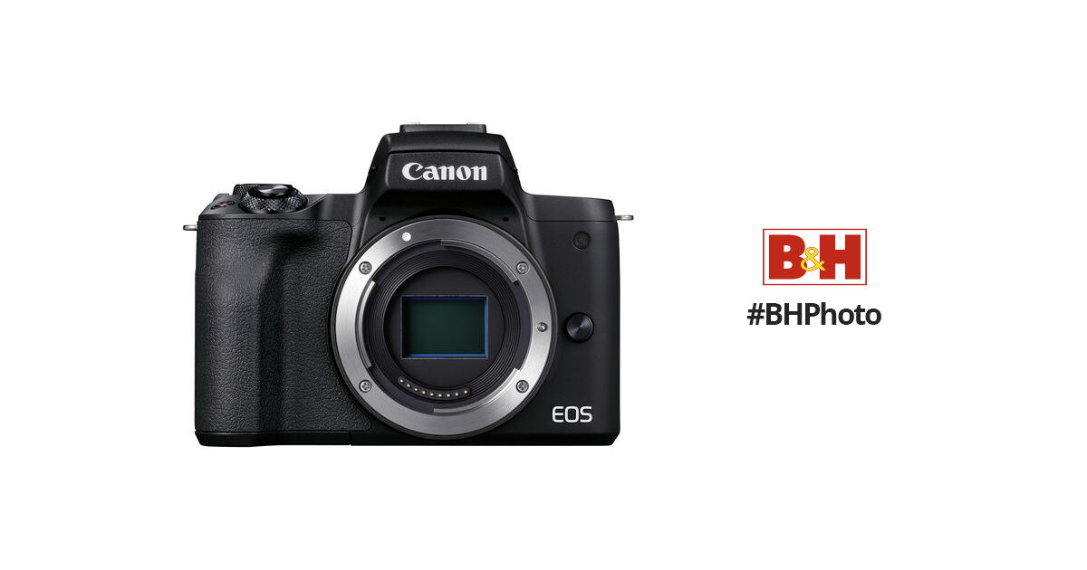 カメラ デジタルカメラ Canon EOS M50 Mark II Mirrorless Camera (Black) 4728C001 B&H