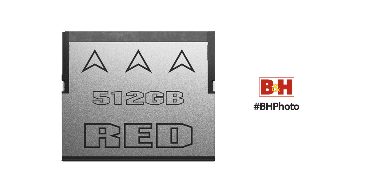 RED DIGITAL CINEMA 512GB RED PRO CFast 2.0 Memory Card (2-Pack)